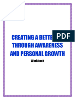 Creating a Better Me Workbook