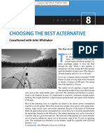 Ch8-CHOOSING THE BEST ALTERNATIVE