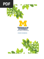 U Mich PITE Student Handbook 20-21