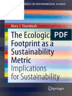 Mary J. Thornbush - The Ecological Footprint as a Sustainability Metric_ Implications for Sustainability (SpringerBriefs in Environmental Science)-Springer (2021)