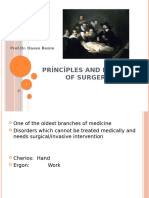 Principles & History of Surgery