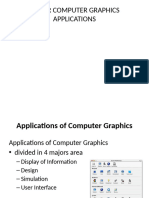 Major Computer Graphics Applications