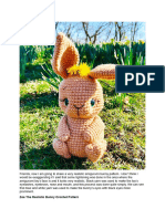 Zoe The Realistic Bunny Amigurumi PDF Pattern