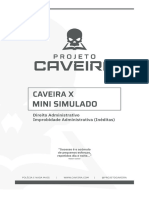 Improbidade Administrativa 2022- Caveira X - Projeto Caveira