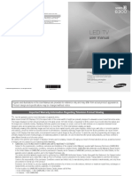 Samsung Un40c6300sf Use and Care Manual