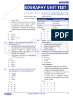 538 Lecture World Geography Unit Test by World Geography by Sa