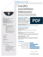 Mauro agostinho fernando CV