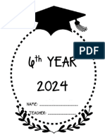 6th YEAR BOOKLET 2024