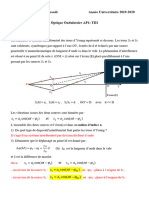 TD2 Opti Ondulatoire AP1 Correction