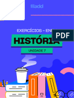 Exercicios Enem - Historia - Unidade 7