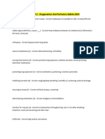 347 EXAM 2 - Oxygenation and Perfusion Qs&As 2024