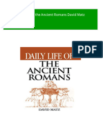 Instant Ebooks Textbook Daily Life of The Ancient Romans David Matz Download All Chapters