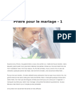 Priere Pour Le Mariage 1