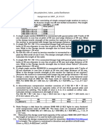 Assignment of Advanced Design of Structure For Unit III, IV, V-2023-24