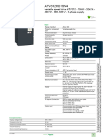 Altivar 312 ATV312HD15N4 Document