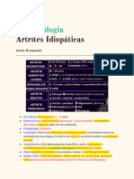 Reumatologia CM - Artrites Idiopáticas