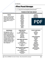 Five+Food+Groups +My+Plate