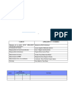 Plan de Trabajo Del Comite de Bienestar