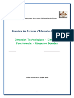 Dimensions des Systèmes d'Information Intelligents