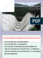 Fluidos 3. Ecuaciones Fundamentales de Un Flujo