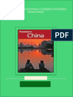 Where Can Buy Frommer S China Frommer S Complete 3rd Edition Simon Foster Ebook With Cheap Price