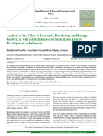 Analysis of The Effect of Economic Popul - PDF - Ijeep - Regresi Biasa