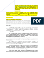 Modelo Queja Cnat en Ejecucion 29.4.2024 Apela en Ejecuciòn Interpone Recurso de Revocatoria Con Apelación en Subsidio Actas