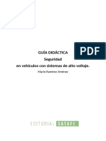 GUIA DIDACTICA Seguridad en Vehiculos Con Sistemas de Alto Voltaje SATAFI