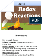 UNIT 3 Redox Reaction