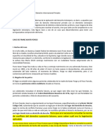 La Cuestión Del Reenvió en El Derecho Internacional Privado EXPLICACION CASO FORGO Modificado Dr. Cuervo