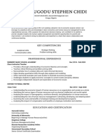 Black And White Corporate Resume  (1)