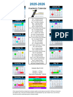 2025-26 Ccs Academic Calendar