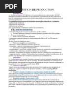 Gestion de Production Chap1 Part1