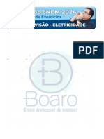 13 INTENSIVÃO ENEM 2024 - PROFESSOR BOARO - LISTA EXERCÍCIOS - MEGA REVISÃO - ELETRICIDADE