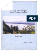 History of Manipur - Namadev Sinha