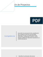 Plan de La Dirección Del Proyecto