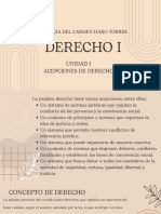 Derecho 1 Unidad 1