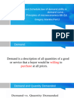 Demand & Supply Framework