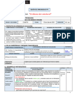 Sesión de Aprendizaje N°1 4° - El Dilema Del Colesterol