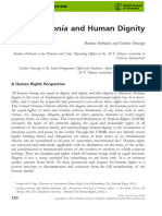 Diakonia and Human Dignity