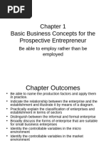 Chapter 1 - Business Concepts