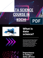 Data Science Cousres in Kochi