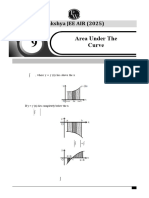Area Under The Curve: Lakshya JEE AIR (2025)