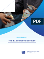 The IEA Corruption Survey Report 2