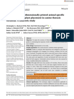 Accuracy of three-dimensionally printed animal-specific drill guides for implant placement in canine thoracic vertebrae: A cadaveric study