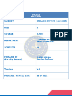 OS Course Material UNIT 2