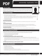 How To Apply For Scholarship