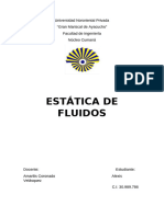 Estatica de Fluidos Alexis Velásquez