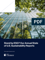 Stand by ESG Our Annual State of US Sustainability Reports