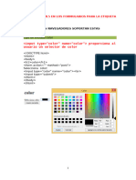 Formularios HMTL5